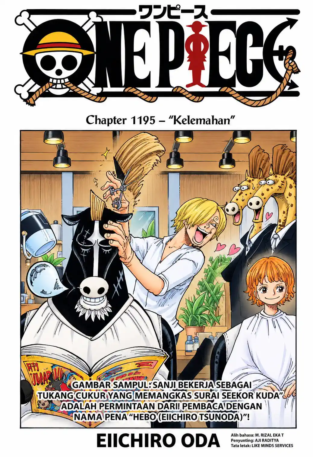 One Piece 1195 1196 1197 bahasa indonesia